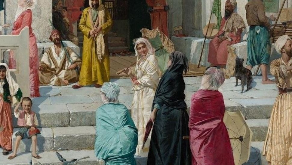 Osman Hamdi Bey'in 'Cami Kapısında' Tablosu 131 Yıl Sonra Satışa Çıkıyor