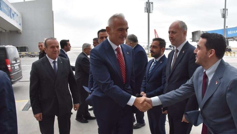 Türkiye Kültür ve Turizm Bakanı Ersoy KKTC'de Resmi Temaslarda Bulundu