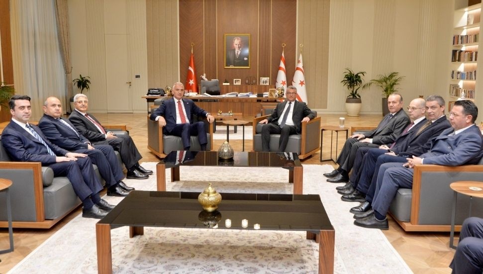 Cumhurbaşkanı Erhürman, Kültür ve Turizm Bakanı Ersoy'u Ağırladı