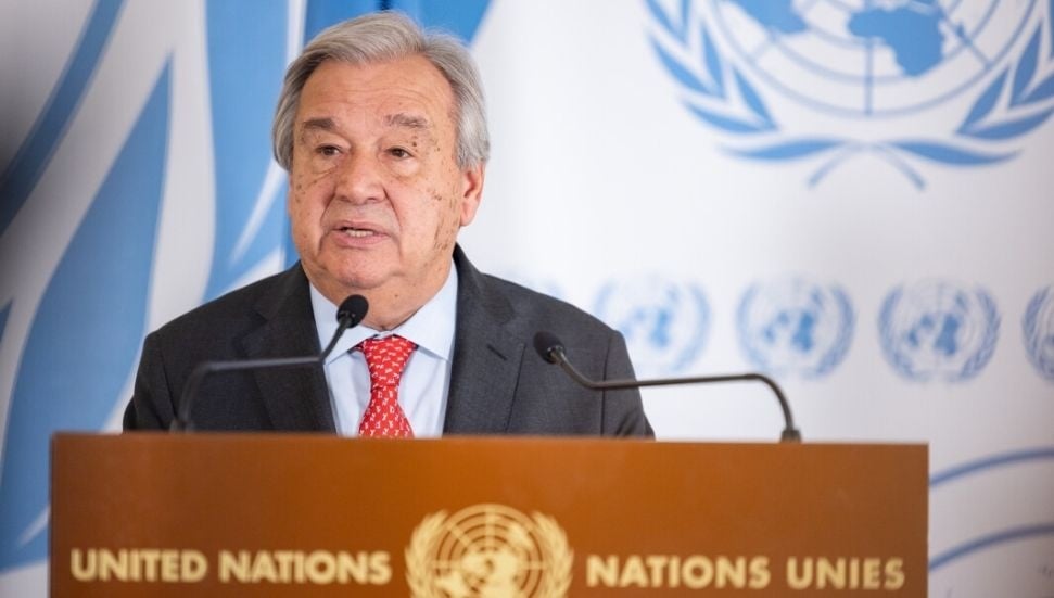 Antonio Guterres: Lübnan Halkı Seçmediği Bir Savaşa Sürüklenmiştir