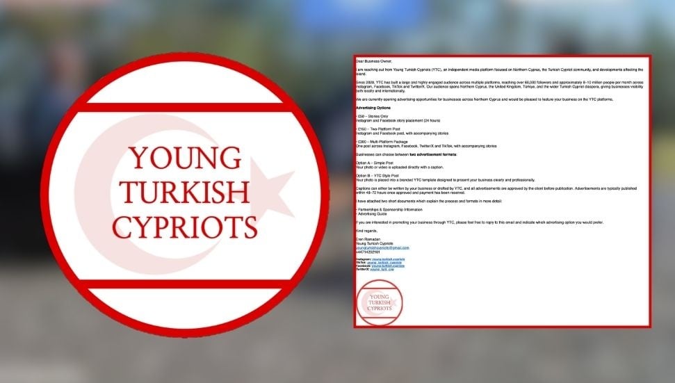KKTC Ekonomisine Zarar: Young Turkish Cypriots Reklam Topluyor