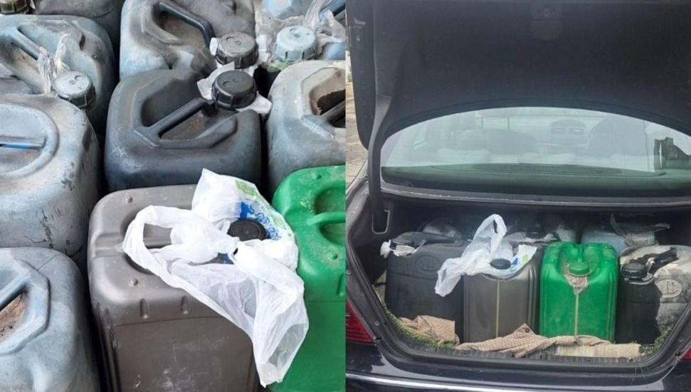 Güney Kıbrıs'ta 200 Litre Yakıt Ele Geçirildi: Sürücü Serbest Bırakıldı