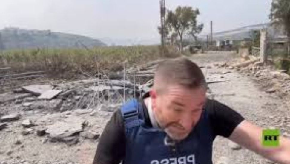 Lübnan'da İsrail Saldırısında Russia Today Gazetecileri Yaralandı