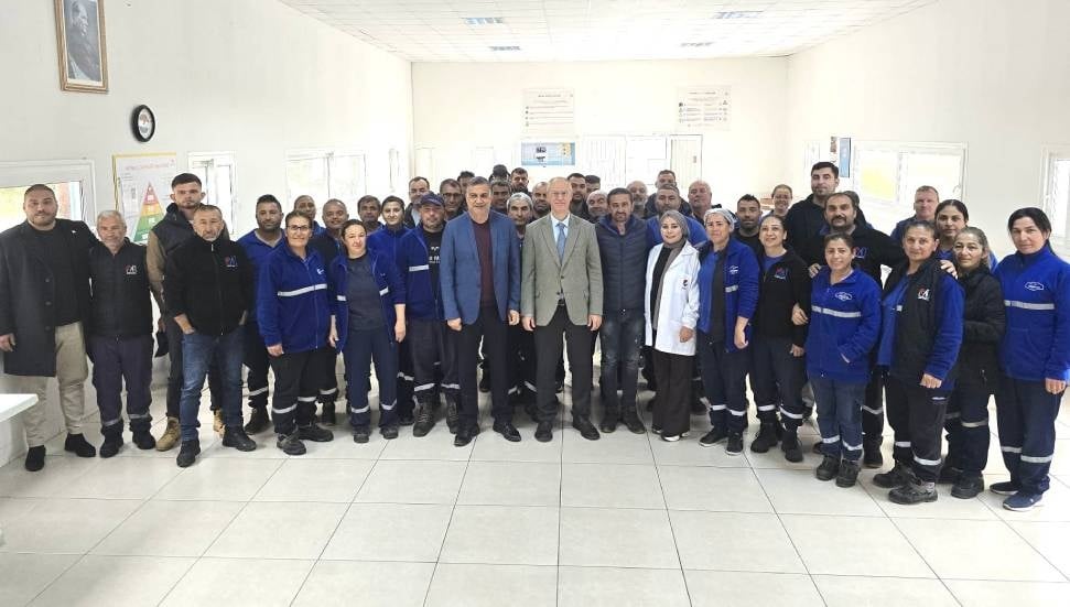 Ektam Kıbrıs'ta Bayram Sevinci: Bakan Hasipoğlu İşçilerle Buluştu