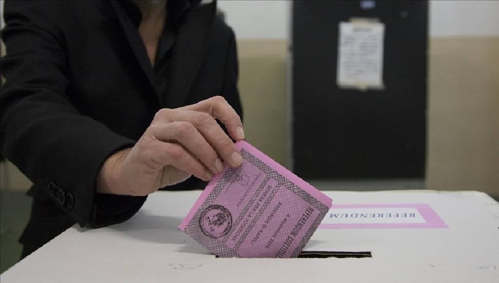 İtalya'da Yargı Reformu İçin Referandumda Oy Kullanma Süreci Başladı