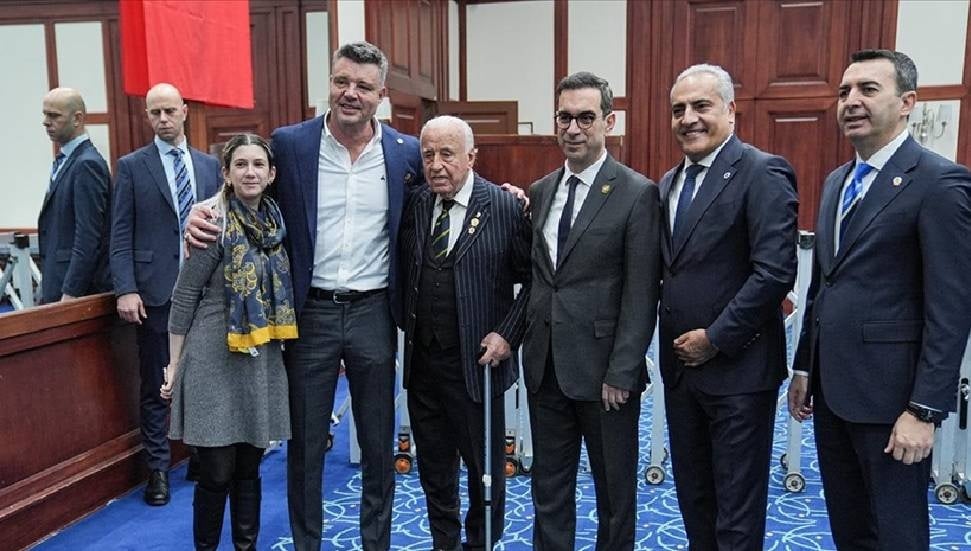 Fenerbahçe Kulübü'nde Geleneksel Bayramlaşma Töreni Düzenlendi