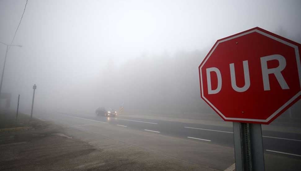 Sis Uyarısı: Lefkoşa-Gazimağusa Ana Yolunda Sürücülere Dikkat!