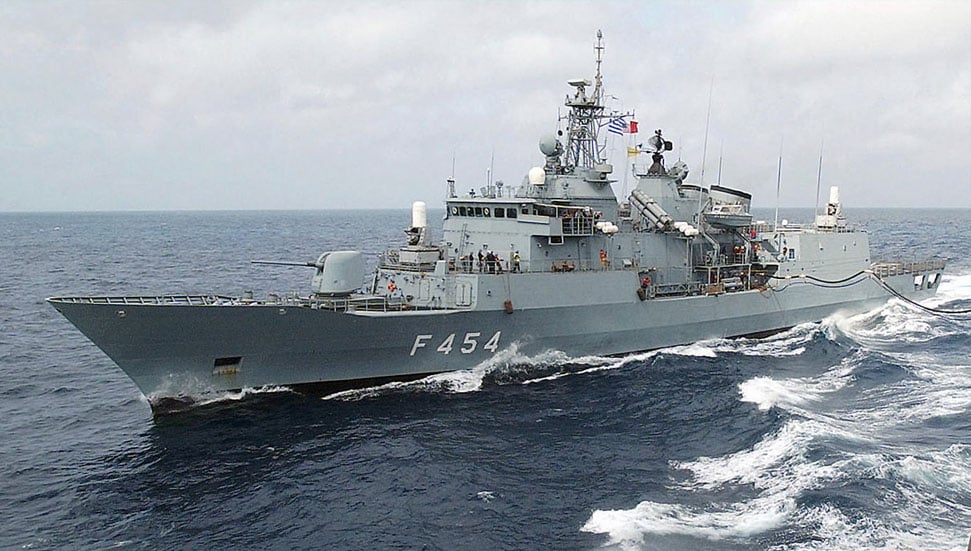 Yunanistan, Kıbrıs'taki 'Kimon' ve 'Psara' Firkateynlerini Değiştiriyor