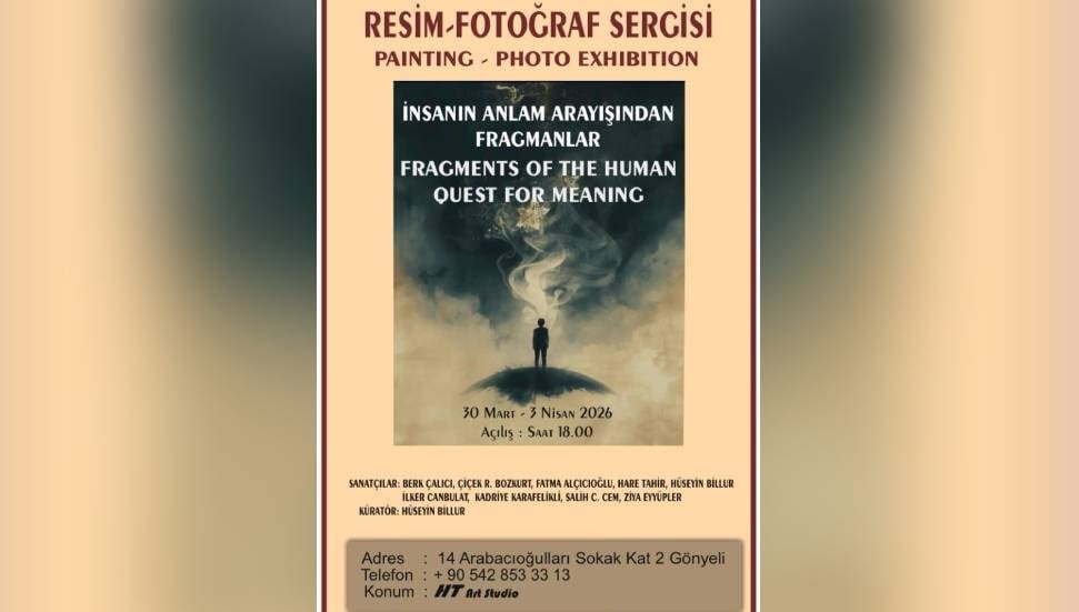 Gönyeli’de 'İnsanın Anlam Arayışından Fragmanlar' Sergisi Başlıyor