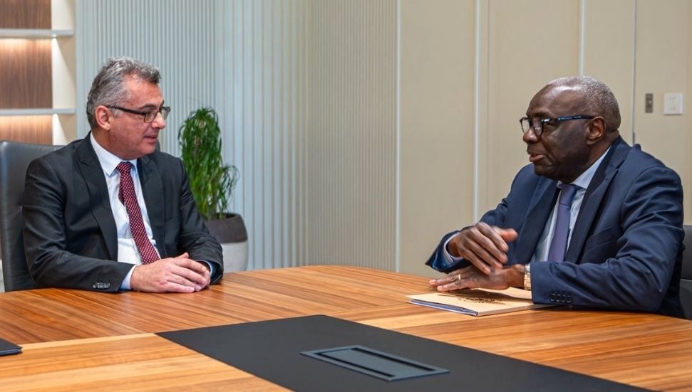 Erhürman, BM Kıbrıs Temsilcisi Diagne'yi kabul etti