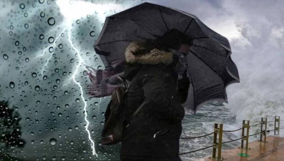 Meteoroloji Dairesi'nden Fırtına ve Yağış Uyarısı