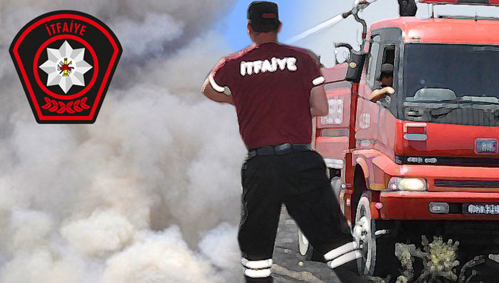 Gazimağusa'da yatak odasında yangın: Mobilyalar zarar gördü