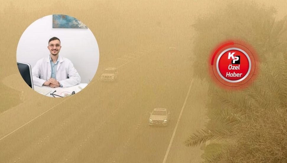 Kıbrıs’ta toz fırtınası etkisi, Dr. Topel’den solunum yolu uyarısı