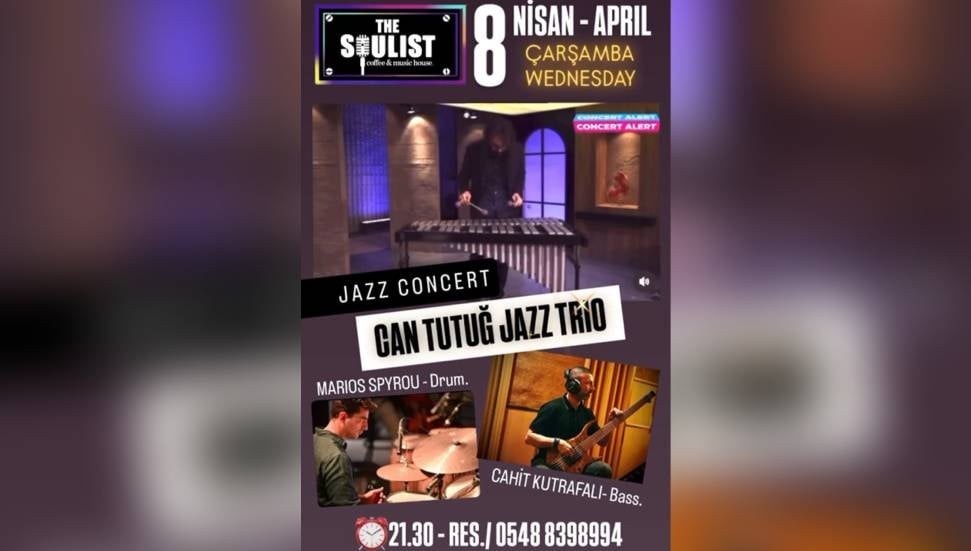 Can Tutuğ, The Soulist’te Caz Tutkunlarıyla Buluşuyor