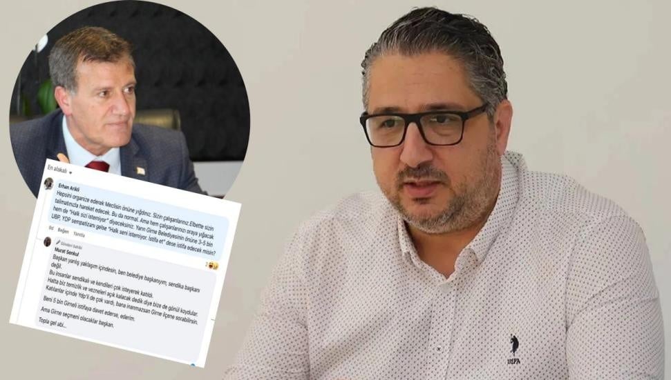 Arıklı ve Şenkul Arasında 'Organize Eylem' Tartışması Büyüyor