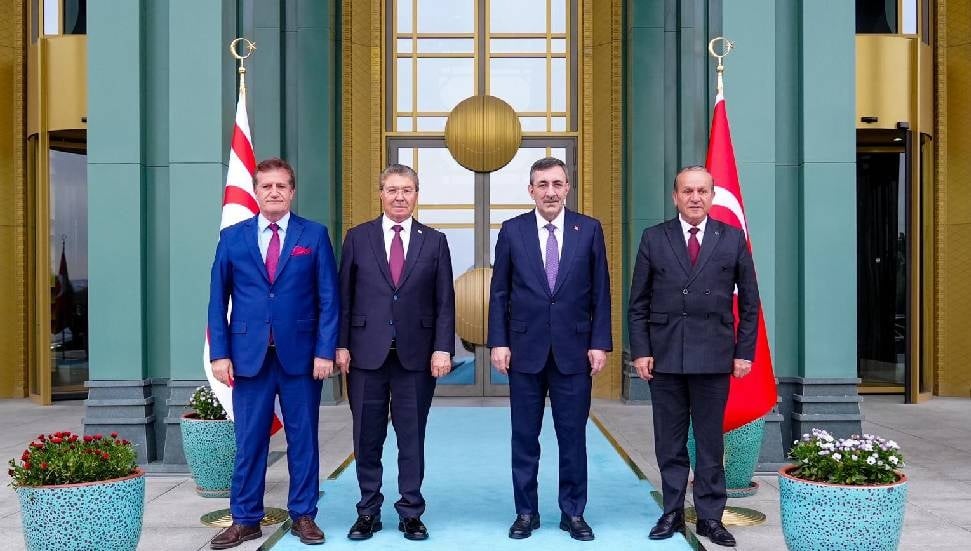 Hükümet Ortakları Cevdet Yılmaz ile Ankara'da Buluştu