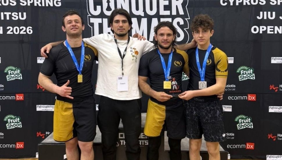 Cyprus Open BJJ Championship'te Caesar Fight Club Fırtınası
