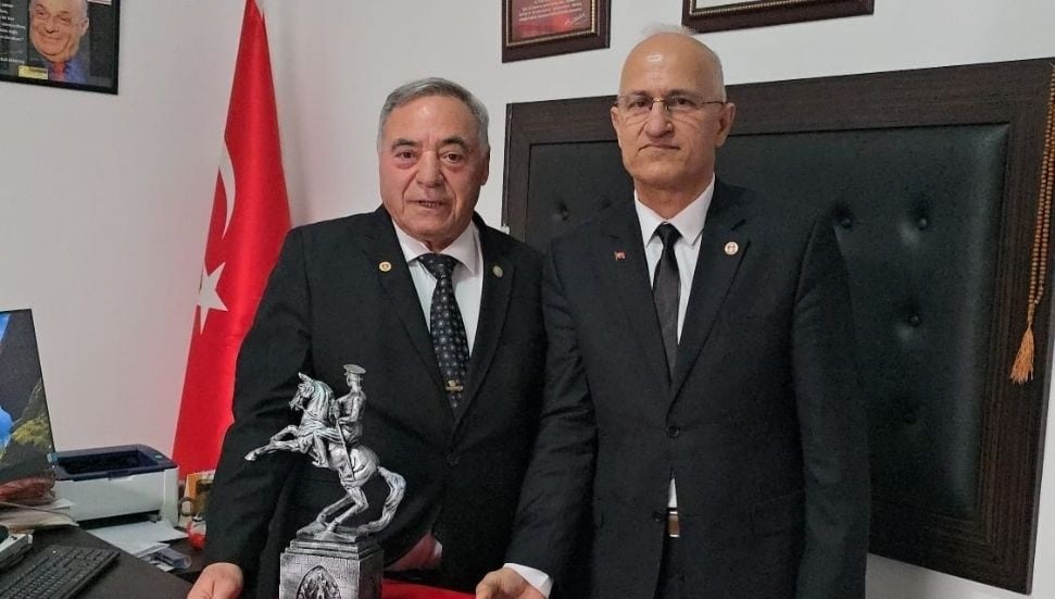 TEMAD Samsun Şube Başkanı Tanju Arat, KKTC Emekli Astsubaylar Derneği'ni Ziyaret Etti