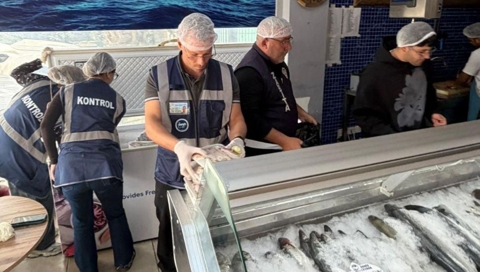 Gönyeli ve Alayköy'de Su Ürünleri Denetimi: 70 Kilo Ürün İmha Edildi