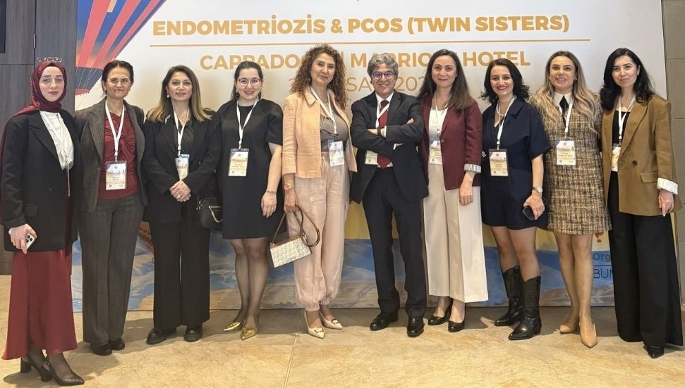 Doç. Dr. Rojjin Mamuk, Endometriosis & PCOS Kongresi'nde DAÜ'yü Temsil Etti