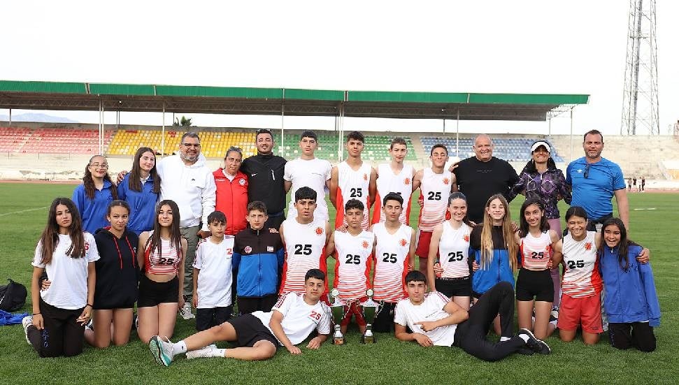 Şehit Turgut Ortaokulu, Yıldızlar Atletizm Eleme Yarışmalarında Birinci