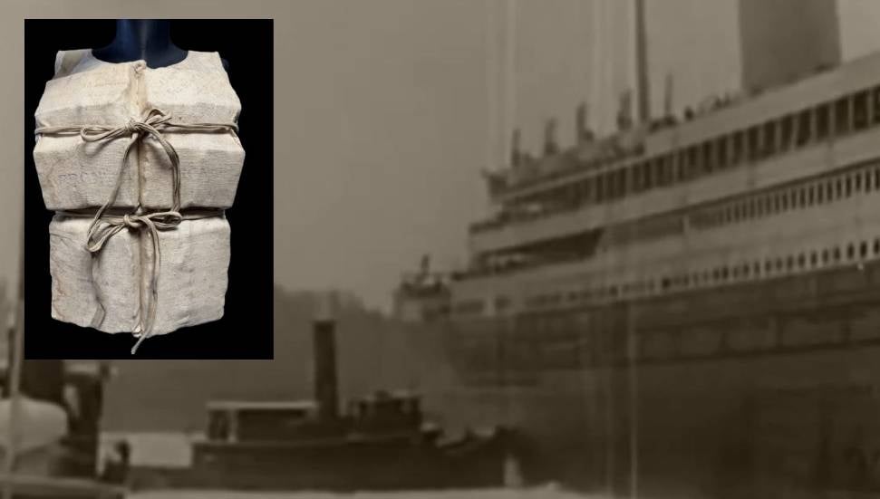 Titanic kazasından kurtulan yolcuya ait can yeleği müzayedeye sunulacak