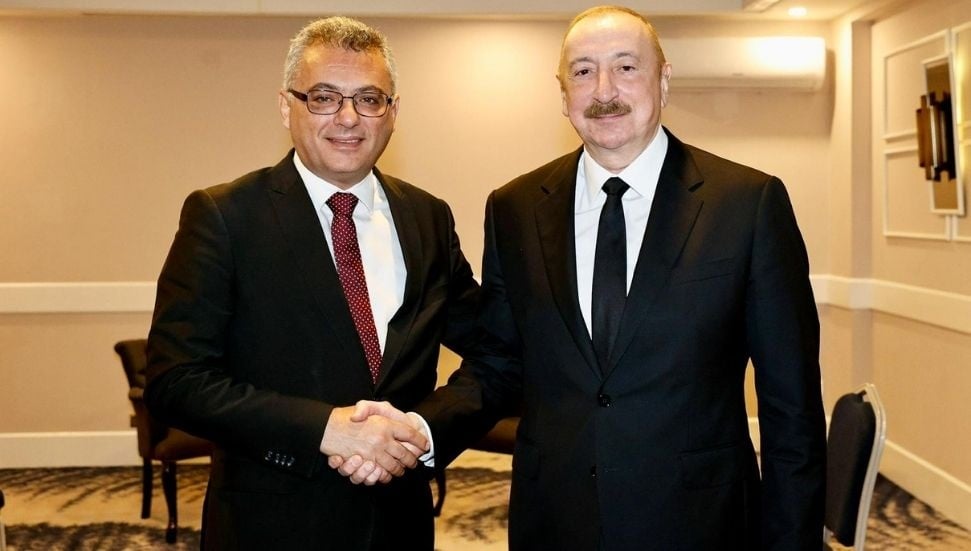 Tufan Erhürman, İlham Aliyev ile Antalya Diplomasi Forumu'nda Buluştu