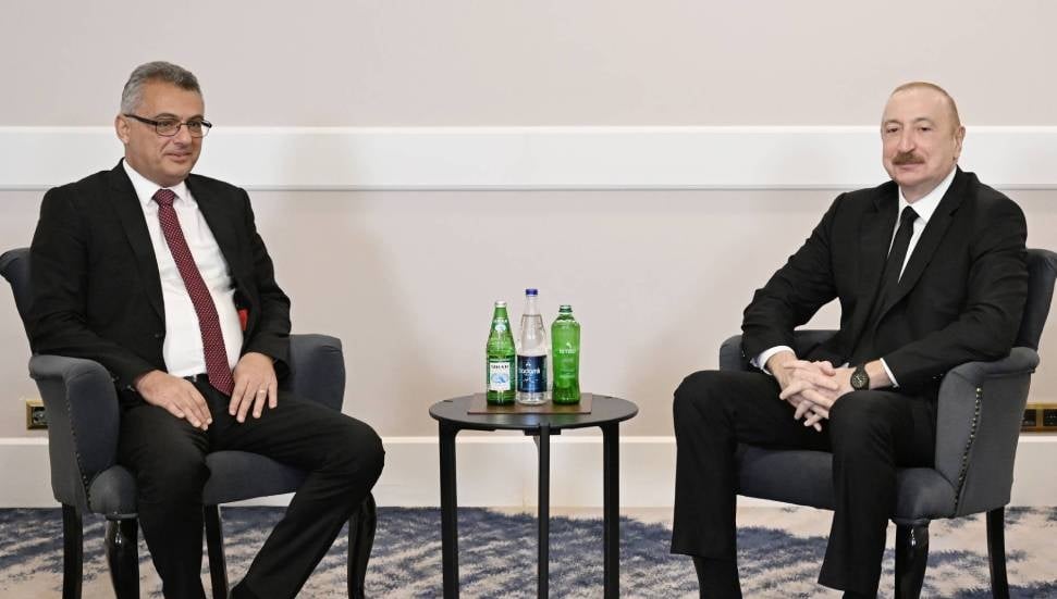 Azerbaycan Cumhurbaşkanlığı, Aliyev ve Erhürman Görüşmesini Duyurdu