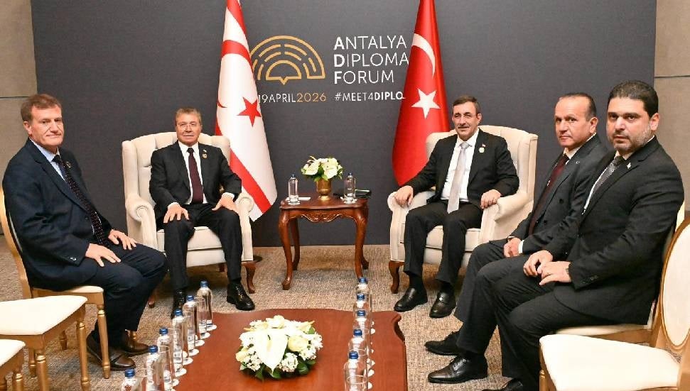 Başbakan Ünal Üstel ve Cevdet Yılmaz, Bölgesel Gelişmeleri Görüştü