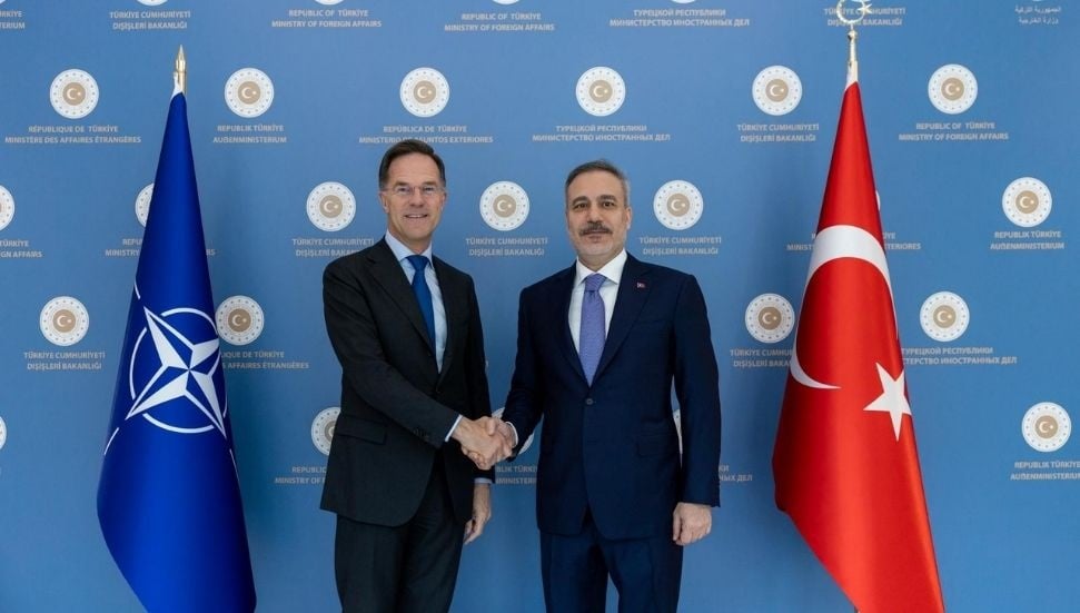 Hakan Fidan, NATO Genel Sekreteri Mark Rutte ile Ankara'da Buluştu
