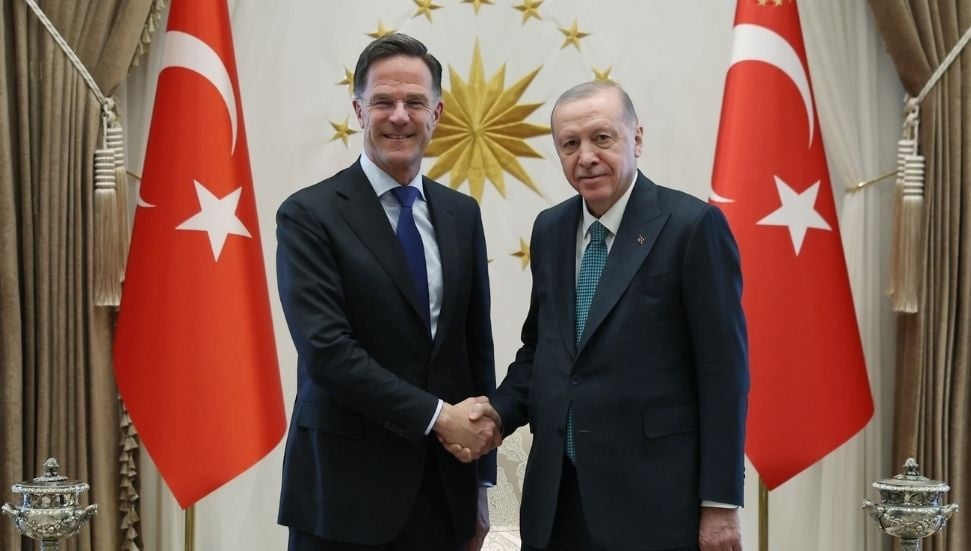 Recep Tayyip Erdoğan, NATO Genel Sekreteri Mark Rutte ile Görüştü