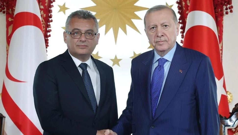 Cumhurbaşkanı Erhürman, Erdoğan ile İlişkileri Görüştü