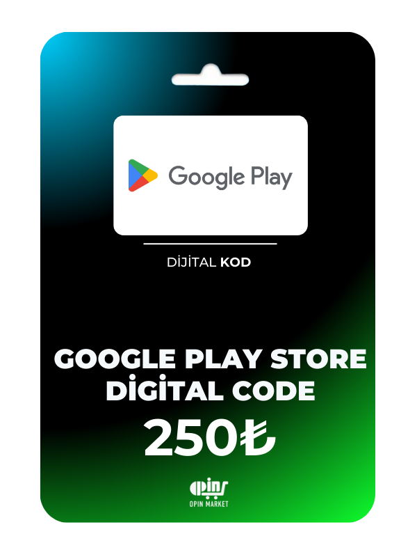 Google Play Store Digital Code 250 TR