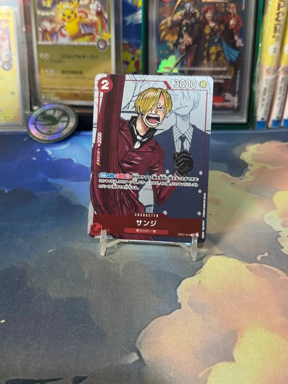 One Piece TCG - Sanji OP01-013 25th Anniversary Booklet Edition Japanese - OPMON.ID
