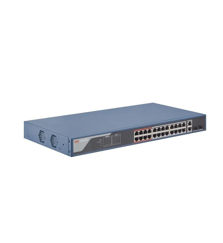 Switch PoE HIKVISION DS-3E1326P-EI(O-STD) – Smart Managed, 24 Ports, 100 Mbps