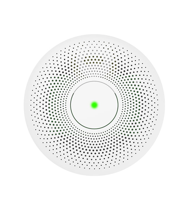 Détecteur de Fumée Optique HIKVISION HF-S3E-R8 – Autonome 868 MHz Interconnectable, Double Capteur Anti-Fausse Alerte, Pile Lithium Autonomie 10 Ans, Alarme 85 dB, Norme EN 14604, Liaison Interlink Max 30 Pièces, Sécurité Incendie Pro