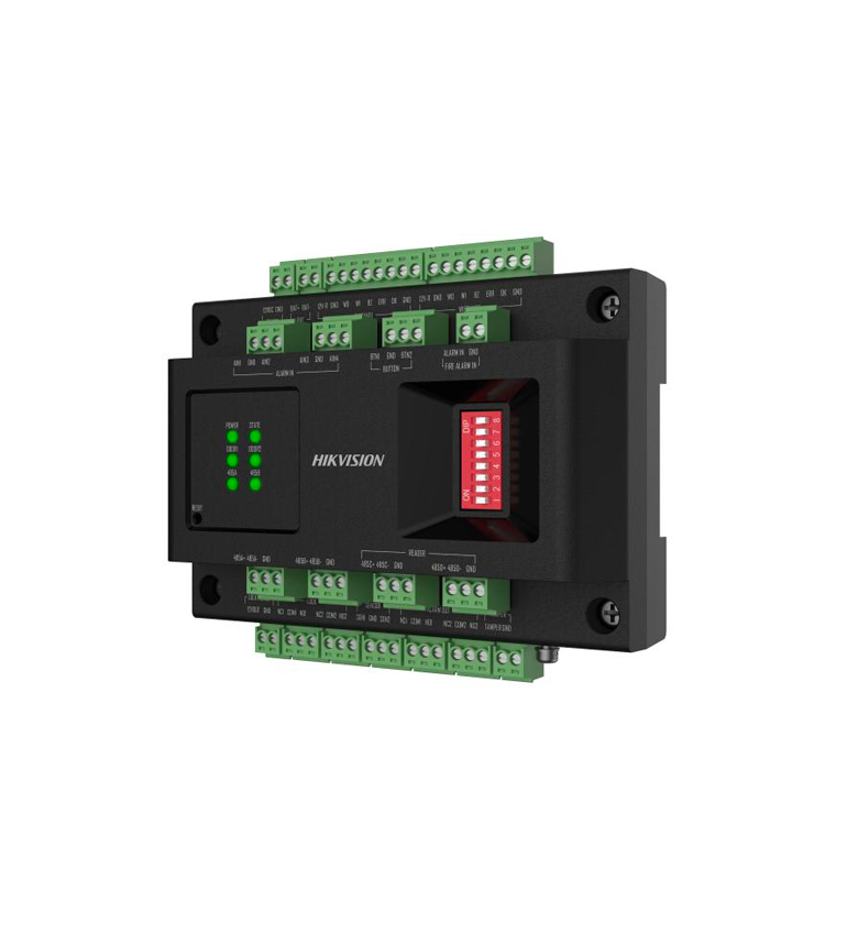 Module d'Extension de Porte HIKVISION DS-K2M002X – Contrôle de Deux Portes, Connexion au Contrôleur d'Accès via RS-485