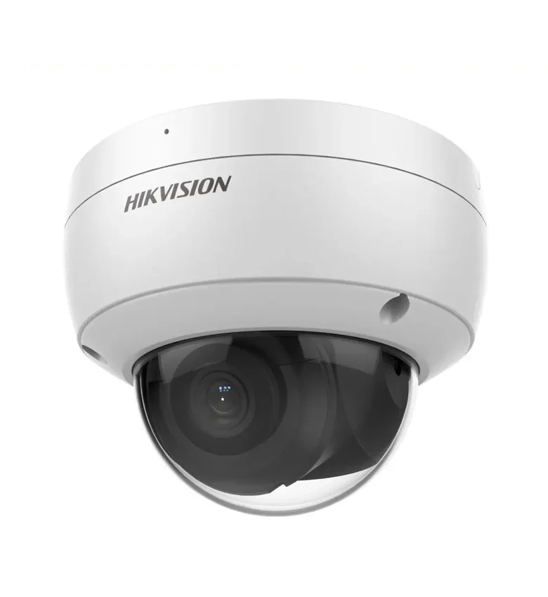 Caméra IP Dôme HIKVISION DS-2CD2163G2-IU(2.8mm)(O-STD) – 6MP, ColorVu, Audio, AcuSense, Résistante à l'Eau et à la Poussière (IP67), Anti-Vandalisme (IK10), Objectif 2,8mm