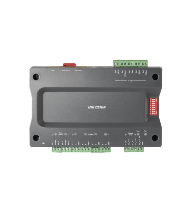 Contrôleur Principal d'Ascenseur HIKVISION DS-K2210 – 5 Sorties Relais, Contrôle des Autorisations pour 128 Étages