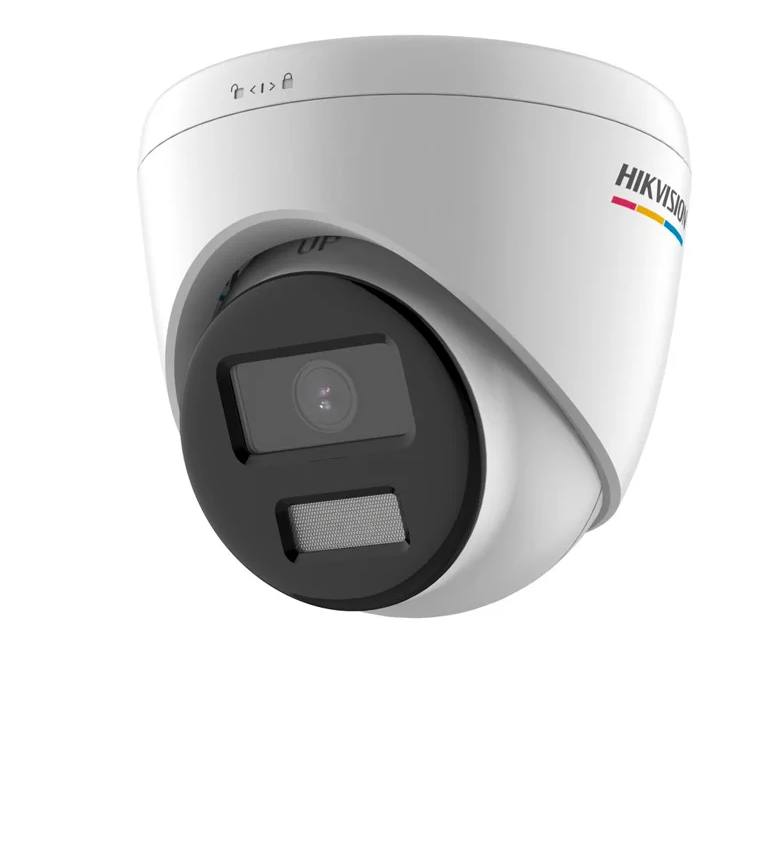 Caméra IP HIKVISION DS-2CD1347G2-LUF 2.8mm – Dome (Tourelle) 4MP ColorVu & Audio, Résistant à l'Eau et à la Poussière (IP67), Slot Micro SD
