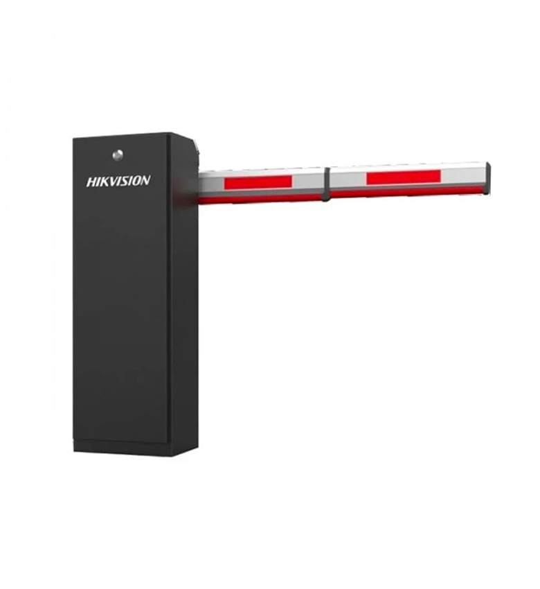 Contrôle d'Accès HIKVISION DS-TMG4B0-LA(6m round)(O-STD – Barrière Levante de Sécurité Automatique, Bras 6 m (600 cm) pour Parking, Ouverture à Distance via Smartphone, par Empreinte ou Reconnaissance Faciale (Équipements Supplémentaires Nécessaires)