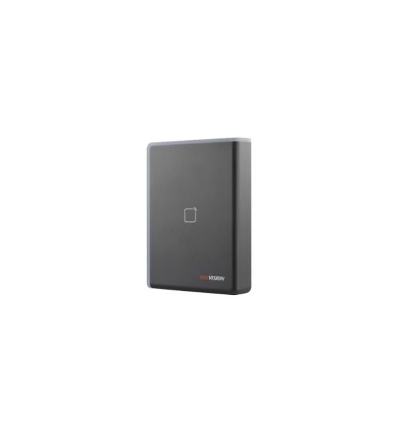 Lecteur de Carte HIKVISION DS-K1108AM Pro – Série MiFare Proximité, Dispositif d'Accès par Carte, Supports RS-485, Wiegand W26-W34 et Protocole OSDP, Noir