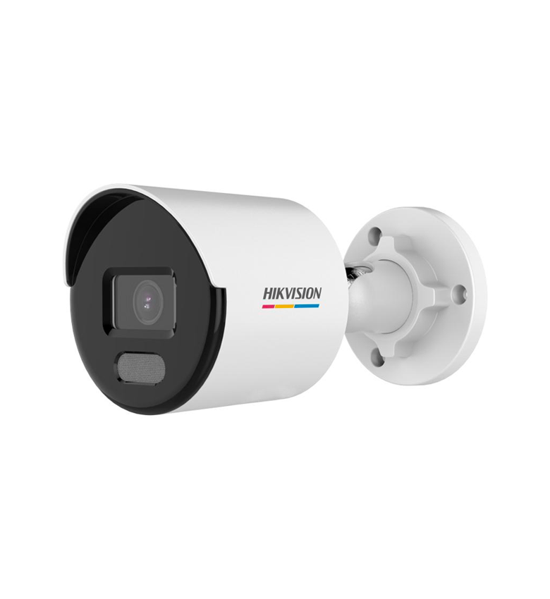 Caméra IP HIKVISION DS-2CD1067G2-LUF 2.8MM – Bullet Fixe 6MP ColorVu & Audio, Imagerie Colorée 24h/24 et 7j/7, Résistant à l'Eau et à la Poussière (IP67), Slot Micro SD