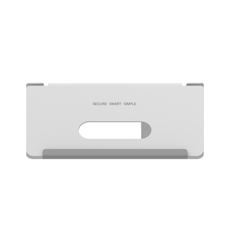 Support de Table pour Console d'Interphonie HIKVISION DS-KABH9510-T – Compatible DS-KH9510-WTE1, Support de Bureau Stable et Robuste en ABS, Idéal pour Pose sans Perçage sur Comptoir de Réception ou Bureau