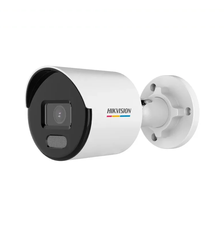 Caméra IP HIKVISION DS-2CD1027G2-LUF 2.8MM – Bullet 2 MP ColorVu & Audio, Résistante à l'Eau et à la Poussière (IP67), Emplacement Micro SD (Carte Mémoire)