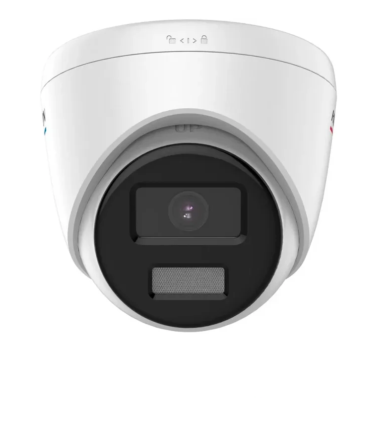 Caméra IP HIKVISION DS-2CD1327G2H-LIU 2.8mm – Dome (Tourelle) 2MP ColorVu Smart Hybride & Audio, Résistant à l'Eau et à la Poussière (IP67)
