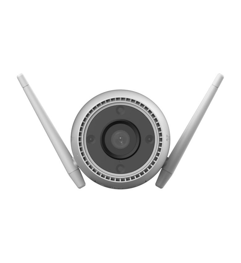 Caméra de Surveillance WiFi Extérieure EZVIZ H3c 3MP 2K – Vision Nocturne Couleur, Détection de Forme Humaine IA, Défense Active, Résistante aux Intempéries, Audio Bidirectionnel, Voix Personnalisable, Compatible Alexa