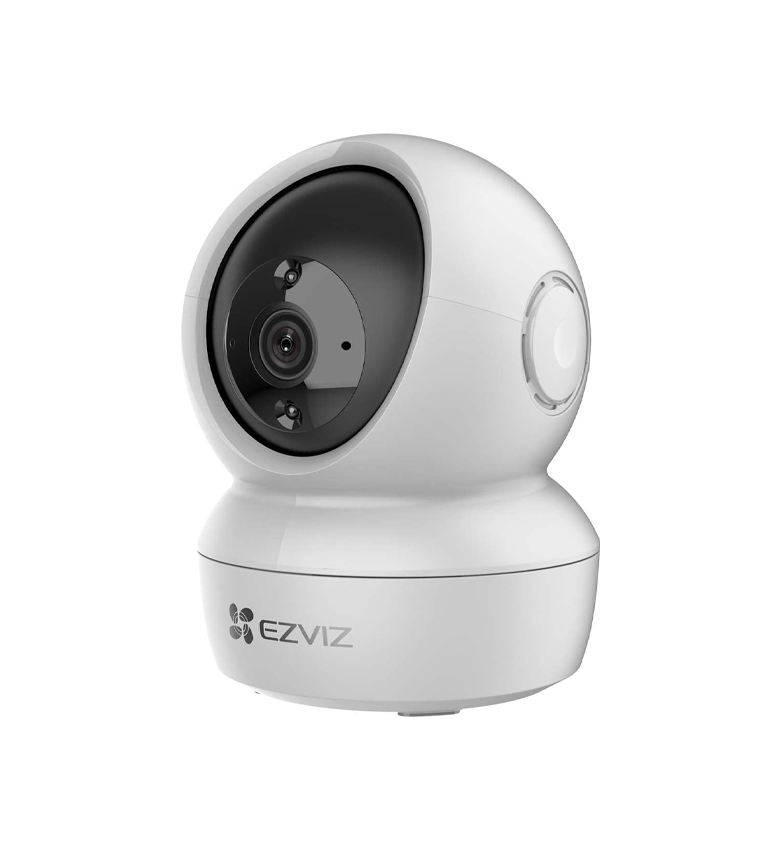 EZVIZ H6c PRO 8MP - Caméra de Surveillance domestique et Professionnelle - Intérieure WiFi 4K (8MP) Motorisée 360° avec Suivi Automatique, Vision Nocturne et Audio Bidirectionnel