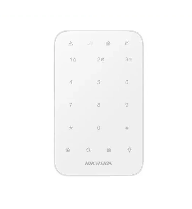 Clavier LED Sans Fil HIKVISION DS-PK1-E-WE – pour Alarme AX PRO