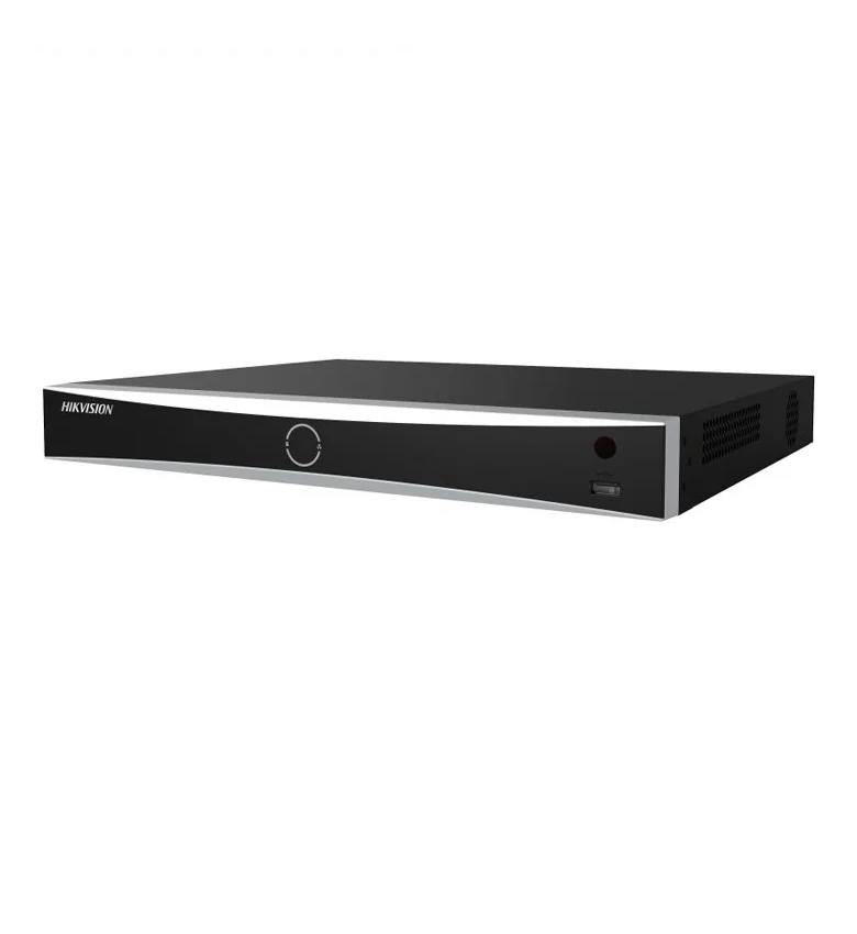 Enregistreur NVR HIKVISION DS-7632NXI-K2/16P – 32 Canaux, AcuSense, 16 Ports PoE, 4K, 1 Interface HDMI et 1 VGA, 2 Interfaces Disque Dur SATA (10 To Max par Disque)